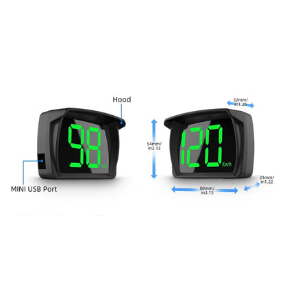 Y03 GPS Digital Speedometer HUD